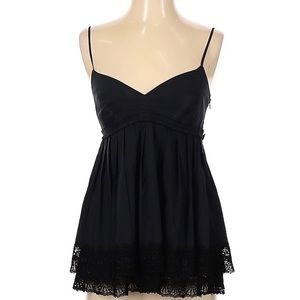 Robert Rodriguez size 4 silk lace sleeveless top